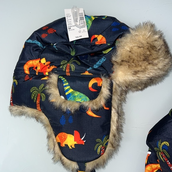 CHILDRENS PLACE 3T BOYS JACKET / GLOVES / FLEECE/ HAT SET NWT MSRP $110 - Picture 5 of 14